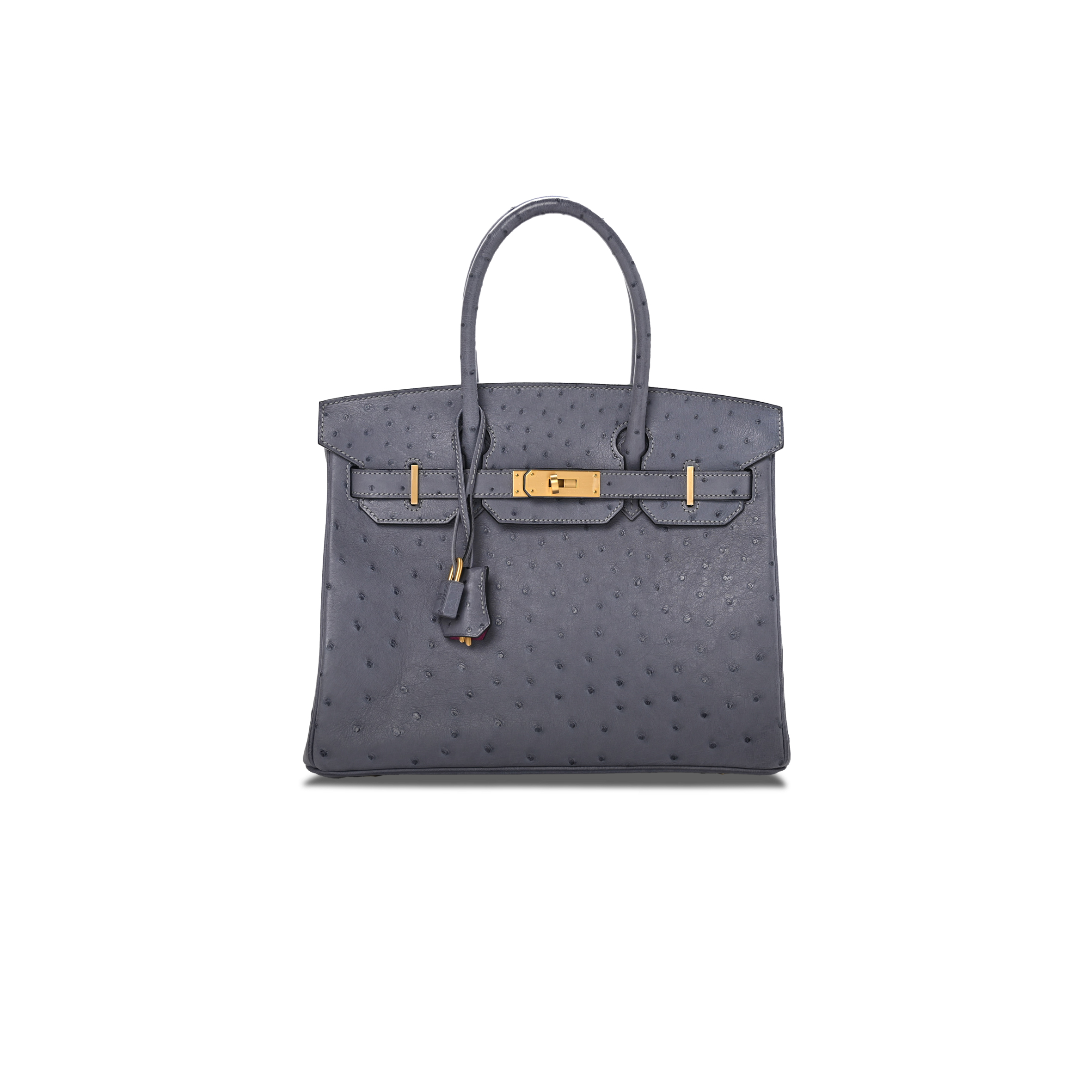 HERMES MASTER BIRKIN 30 ROSE POURPRE 1492084 (30*24*16cm)